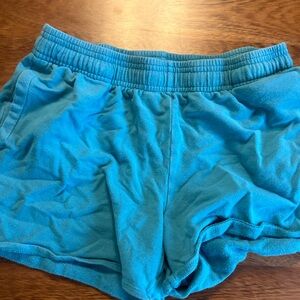 All in motion, Teal XL (kids?) shorts.